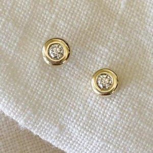 Mini Diamond Studs (never worn)